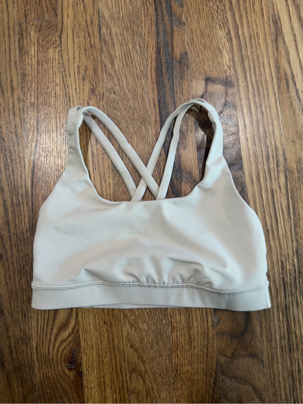 LULULEMON athletica Khaki Crossback Sports Bra